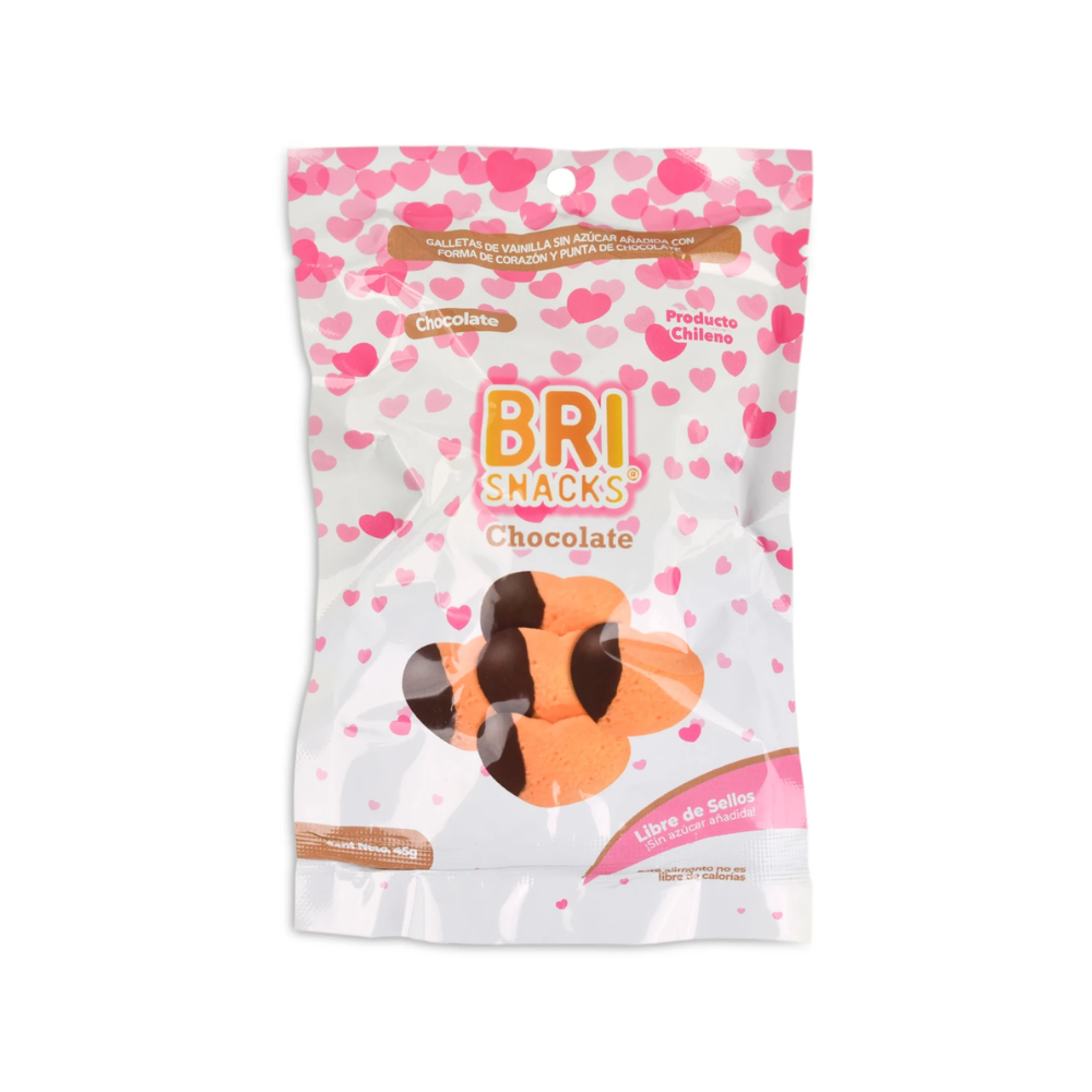 galleton-corazon-chocolate-40-g Galleta corazón chocolate 40 g - Imagen 1