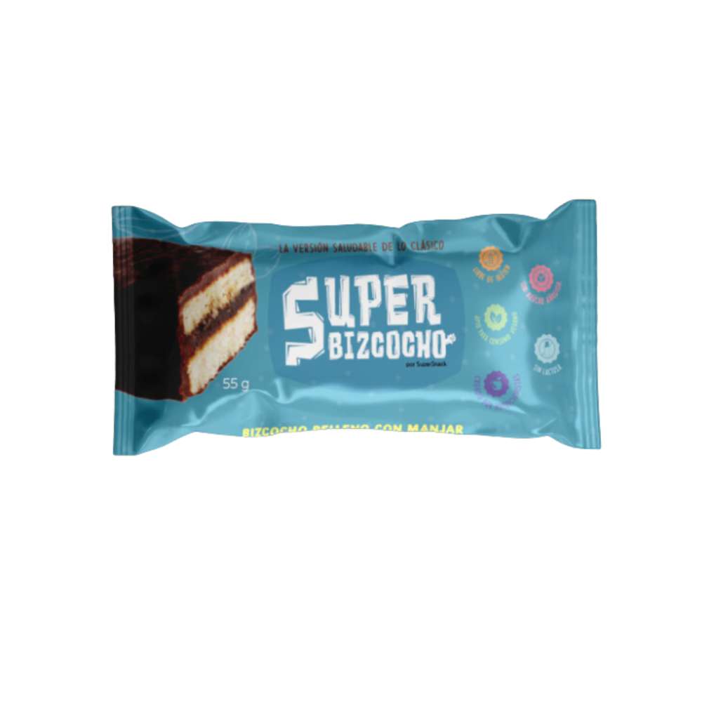 superbizcocho-chocolate-supersnack-55-g Superbizcocho chocolate supersnack 55 g - Imagen 1